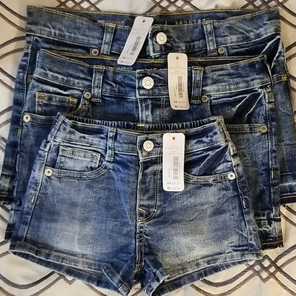 Gymboree Girls Blue Jeans Shorts various